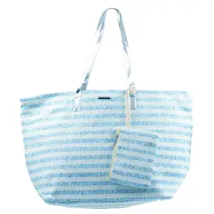 Τσάντα θαλάσσης Bag to bag 0203 γαλάζιο