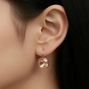 Women's earrings steel 316L rose-gold