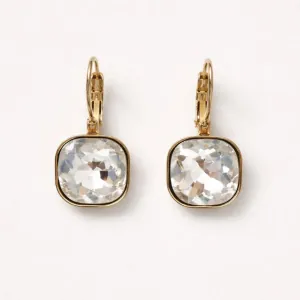 Γυναικεία Σκουλαρίκια Λευκή Πέτρα Ανοξείδωτο Ατσάλι ροζ-χρυσό bode 02144WH