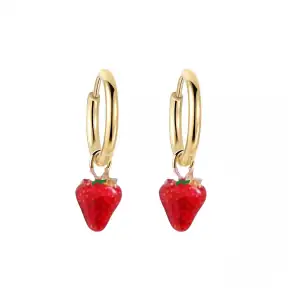 Children's earrings hypoallergenic rings steel 316L gold 