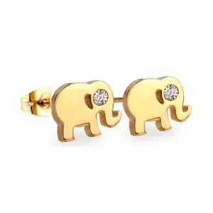 Children's Children's Hypoallergenic Earrings Set 3 pairs 316L steel gold