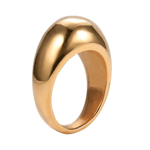 Γυναικείο δαχτυλίδι ατσάλι 316L ροζ-χρυσό bode 02481