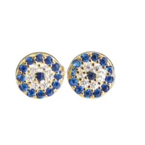 Children's earrings hypoallergenic silver  925 in gold