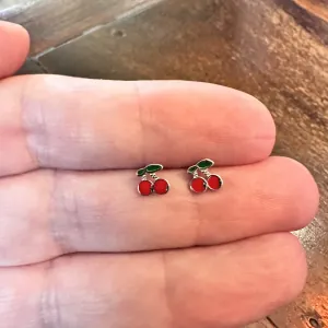 Children's earrings hypoallergenic silver 925 