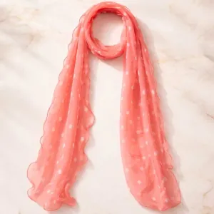 Γυναικείο Φουλάρι σομόν bode 03-1129