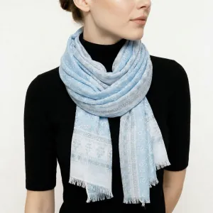 Γυναικείο Φουλάρι Γαλάζιο bode 03-1130