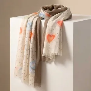 Γυναικεία Φουλάρι Verde 03-1696 μπεζ