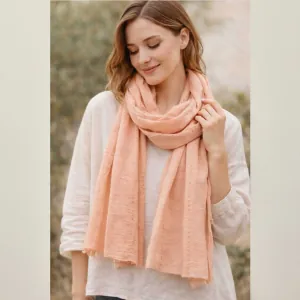 Γυναικείο Φουλάρι Verde 03-1736 σομόν