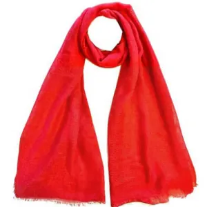 Women's scarf Verde 03-1737 red
