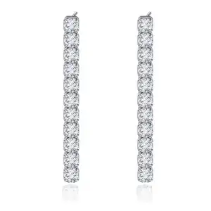 Women's earrings silver 925 in silver
