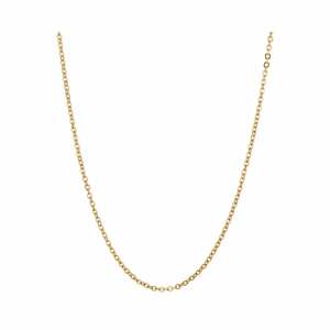 Women 316L steel chain in gold color