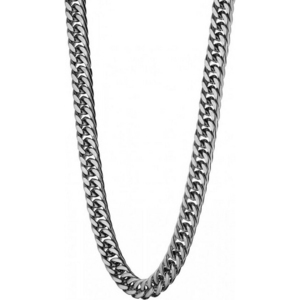 Men's 316L steel chain 03509 in silver color
