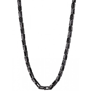 Men's Neckless chain thick steel 316L in black colour
