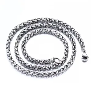 Men's 316L steel chain in silver color bode 03579