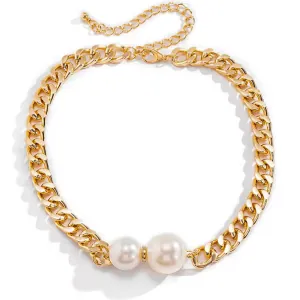 Women's Bohemian Style necklace in gold