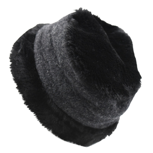 Γυναικείο καπέλο γούνινο bode 05-1555 μαύρο    