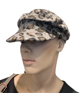 Hat for women leopard bode 05-1556 taupe