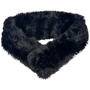 Women's bode fur scarf 06-0789 black