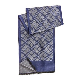 Men's scarves Verde 06-790 blue