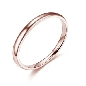 Unixex δαχτυλίδι Βέρα ατσάλι 316L ροζ-χρυσό bode 06018