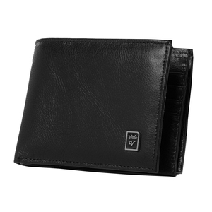 Wallet for man Leather Verde 09-102 black
