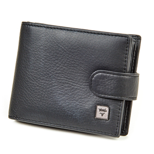 Wallet for man Leather Verde 09-113 black