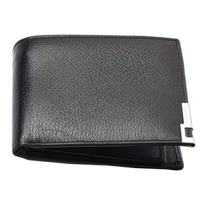 Wallet for man Leather Verde 09-087 black