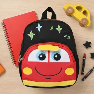 Παιδική Τσάντα πλάτης Αυτοκινητάκι Μαύρο bode 11360BL