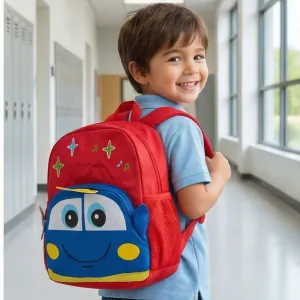 Παιδική Τσάντα πλάτης Αυτοκινητάκι κόκκινο bode 11360R