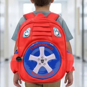 Children's Backpack Transformers  Red