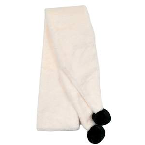 Verde Set Women's Hat-Scarf one size 12-0490 black/ecru