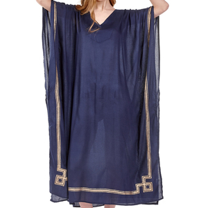 Platinum  caftan maxi 22032 blue