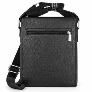Men’s Crossbody Bag Verde 13-0042 Black 