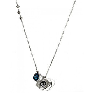 Womens necklace  Αrt 01301 steel 316 L silver  