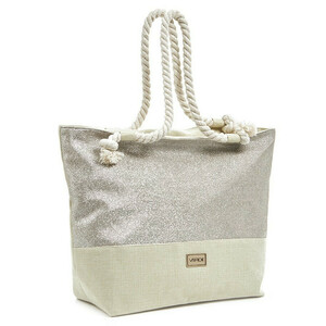 Beach bag Verde 14-0126 silver
