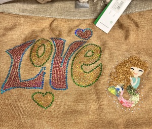 Beach bag Verde 16-4706 beige