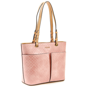 Καθημερινή τσάντα ώμου/χειρός Verde 16-5497 ροζ      
