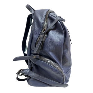 Γυναικεία τσάντα πλάτης Verde 16-5801 μπλε     