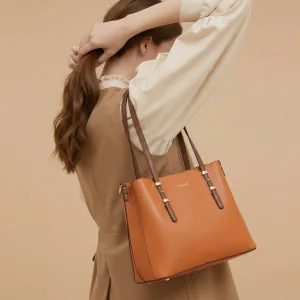 Ηandbag Verde 16-6071 camel