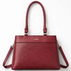 Ηandbag Verde 16-6110 Plum