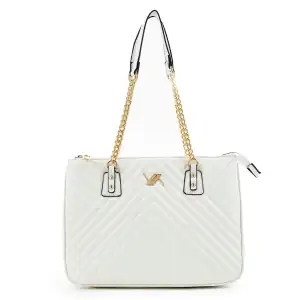 Verde Women's Shoulder Bag 16-6845 White