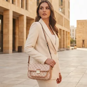 Shoulder/crossbody bag Verde 16-6869 beige