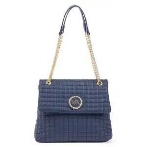 Verde Women's Shoulder Bag 16-6898 Blue