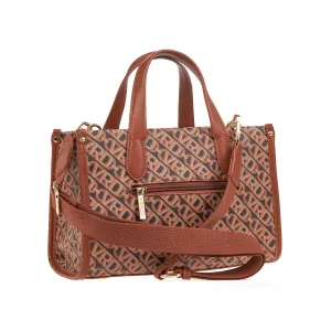 Ηandbag  Verde 16-7588  camel