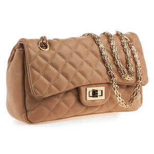 VERDE WOMAN'S EVENING BAGBAG 01-1501 TAUPE