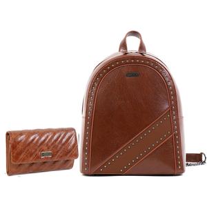 Doca Bag SET 16809 - Wallet 65860 brown 