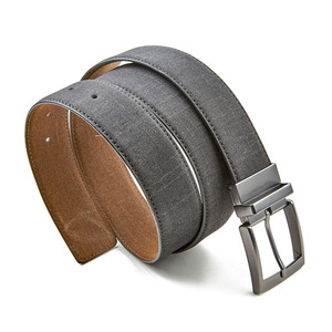 Men's leather belt Verde 17-168 black/brown
