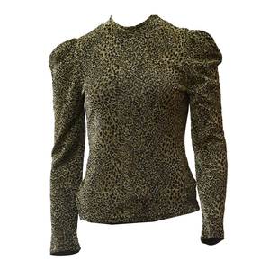 Women's blouse May 1724 black-gold
