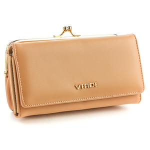 Wallet for woman Verde 18-1057 beige