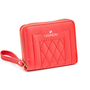 Wallet for women Verde 18-1135 red